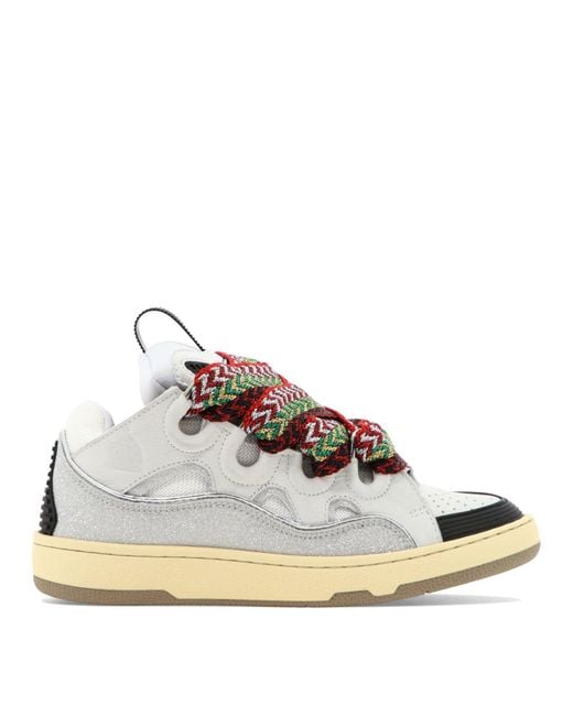 lanvin curb sneakers men