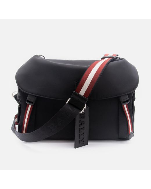 Bally Black Shoulder Bag for Men Lyst Australia