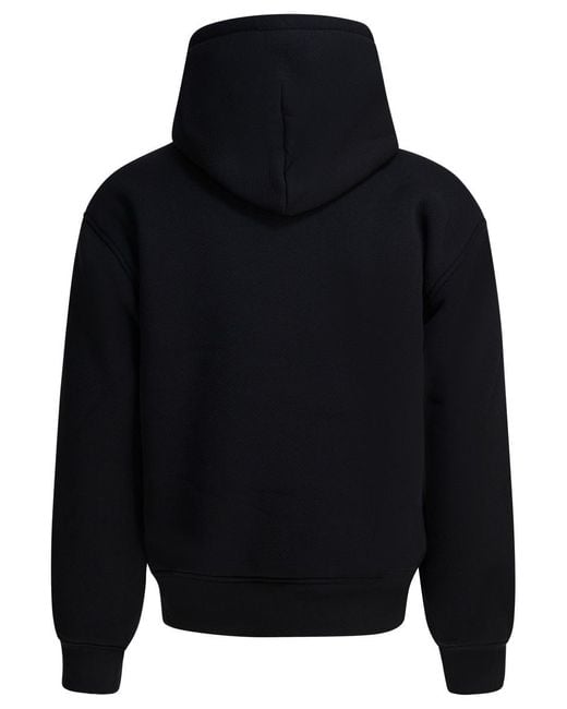 Stussy Blue Bonded Sherpa Lined Hood Jacket