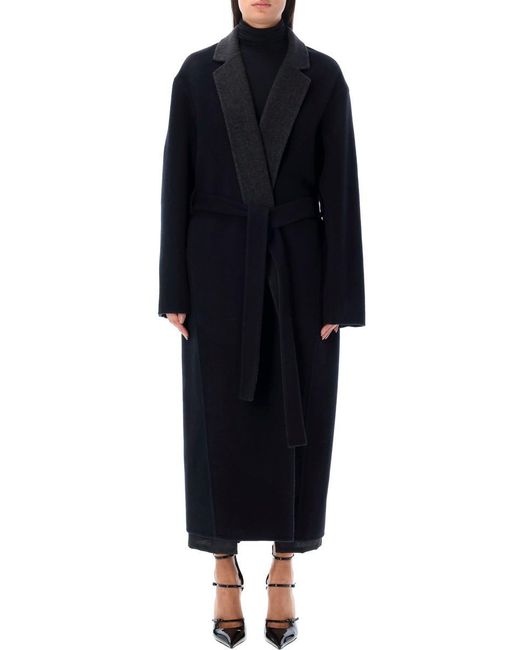 Givenchy Blue Double Face Coat
