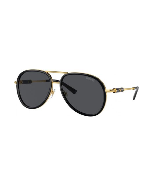 Versace Black Medusa Ve2260 Sunglasses