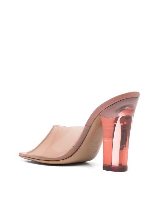 Paris Texas Pink High Block Heel