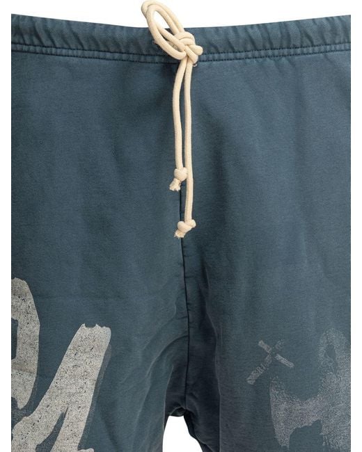 RRR123 Blue Shorts for men
