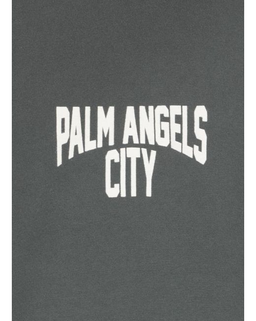 Palm Angels Gray T-Shirts And Polos for men