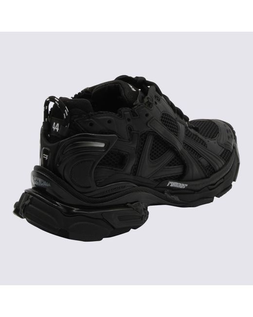 Balenciaga Black Tech Runner Sneakers for men