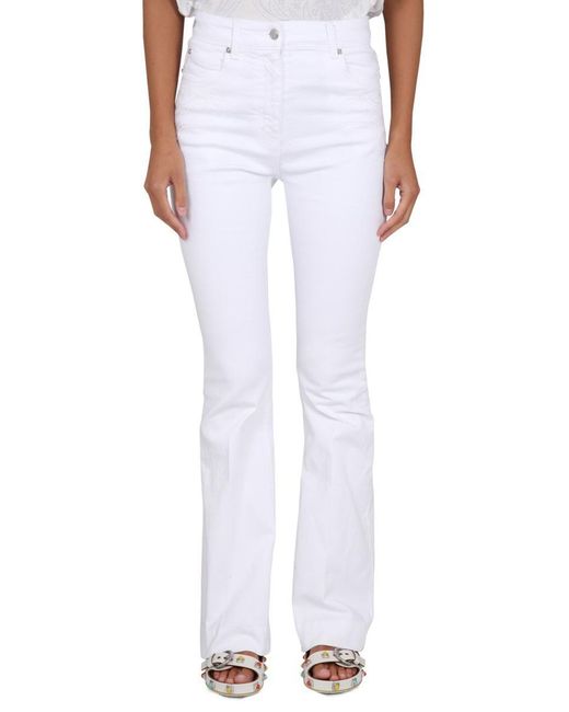 Etro White Five Pocket Jeans