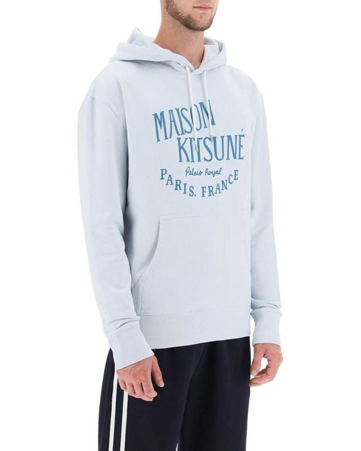 Maison Kitsuné Blue Maison Kitsune' Sweaters for men