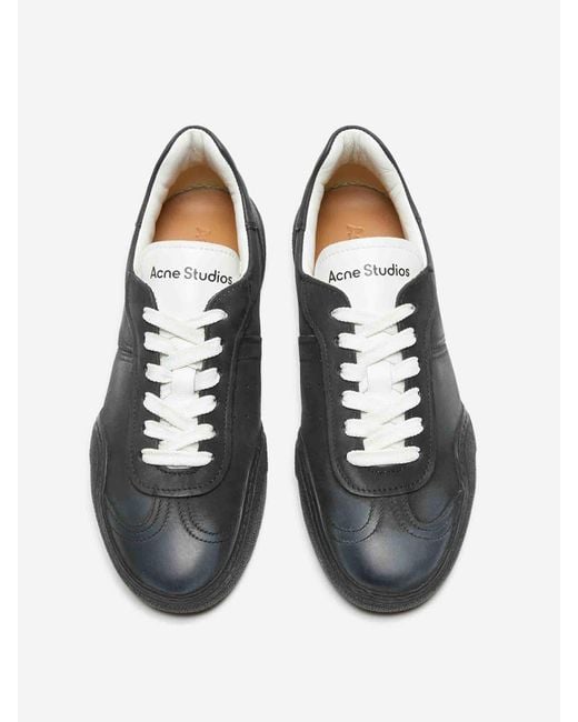 Acne Black Sneakers Lace-up for men