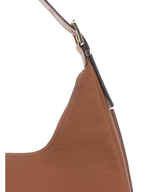 Michael Kors Brown Nolita Lg Hobo Shldr