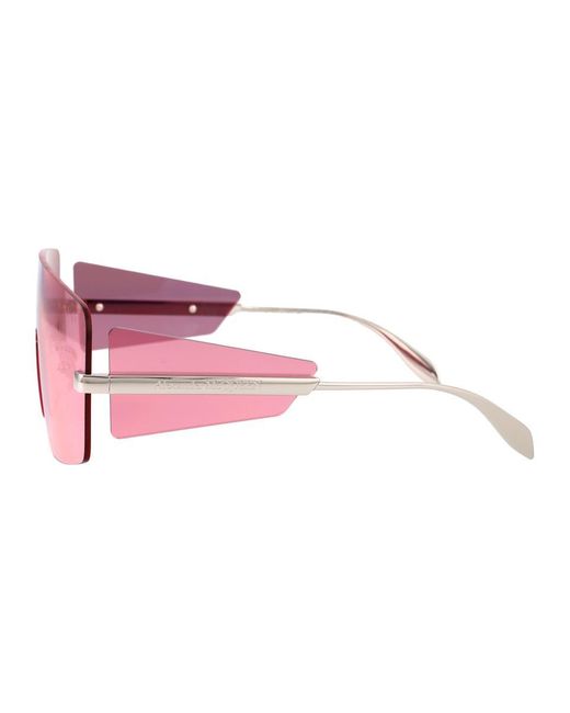 Alexander McQueen Pink Sunglasses for men
