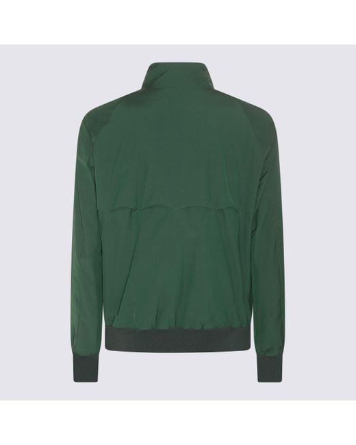 Baracuta Green Cotton Blend Casual Jacket for men