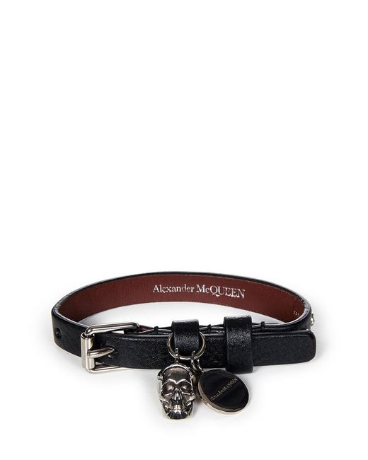 Alexander McQueen Black Bracelet for men