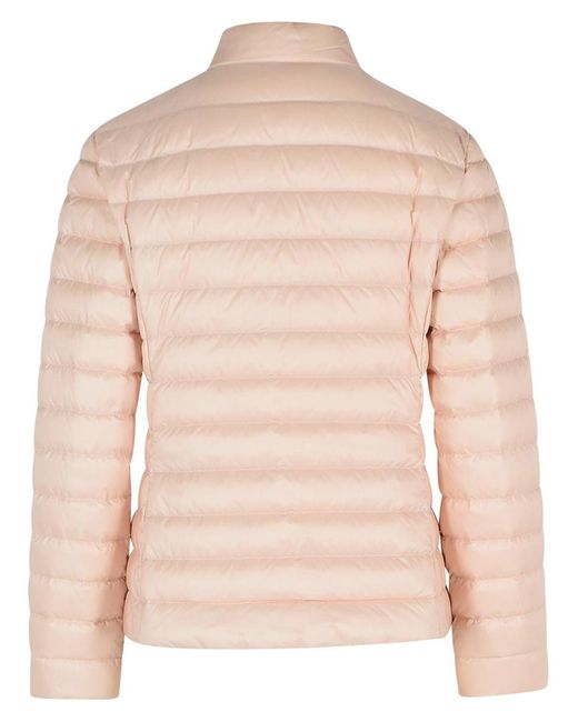 Moncler Pink 'Igelle' Polyamide Down Jacket