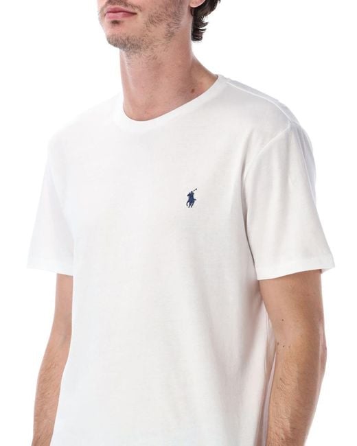 Polo Ralph Lauren White Classic Tee for men