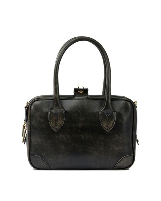 Golden Goose Deluxe Brand Black Hand Bag "Vita Bag"