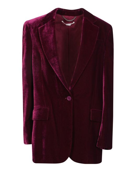 Stella McCartney Purple Jackets