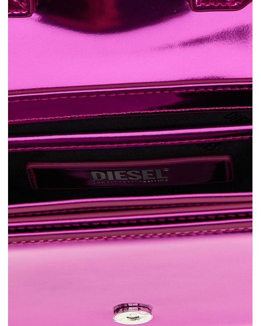 DIESEL Purple 1Dr Shoulder Bags Fuchsia