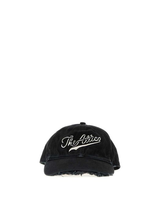 The Attico Black Hats And Headbands