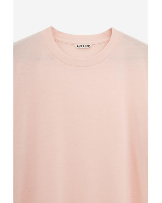 Auralee Pink T-Shirts for men