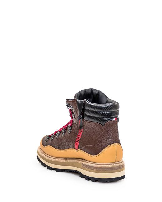 Moncler Brown Peka Trekking Boots for men