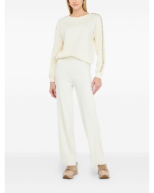 Liu Jo White Sweaters