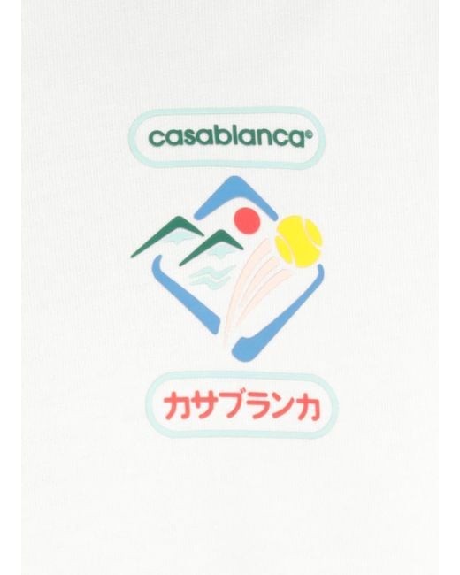 Casablanca White T-shirts And Polos for men