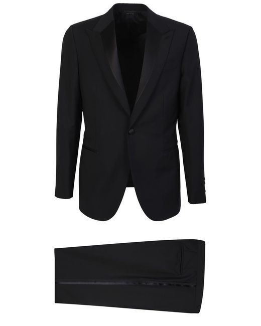 Brioni Black Suits for men