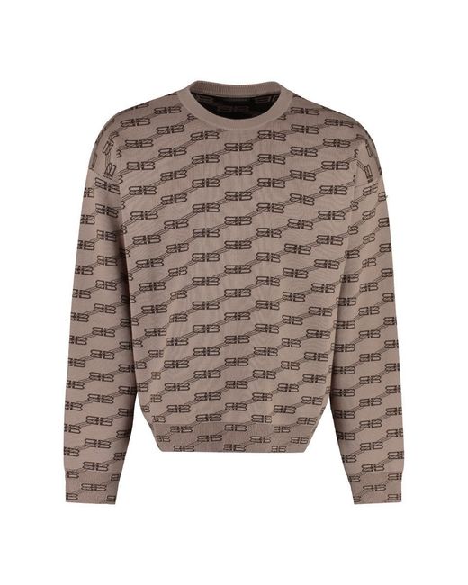 Balenciaga Brown Sweater for men