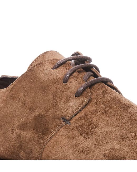 Vic Matié Brown Flat Shoes for men