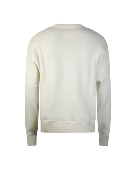 Jil Sander Gray Milk Alpaca And Wool Blend Sweater for men