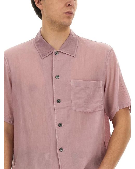 Our Legacy Pink Boxy Fit Shirt for men