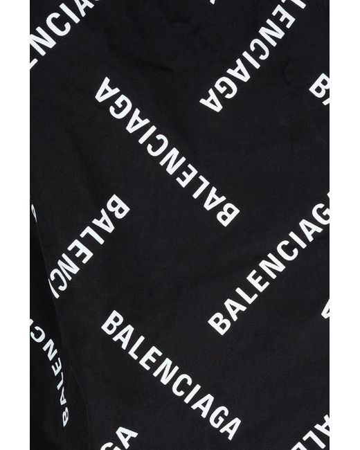 Balenciaga Black Bermuda for men