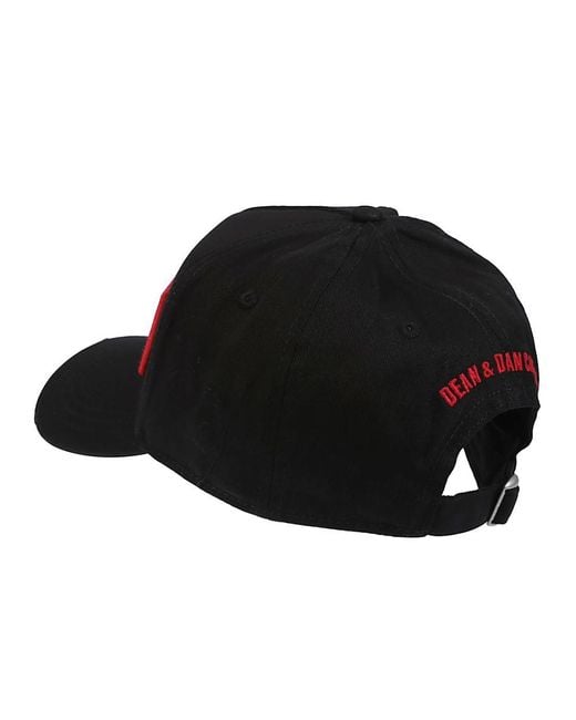 DSquared² Black Hat for men