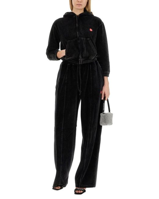 T By Alexander Wang Black Jogging Pants