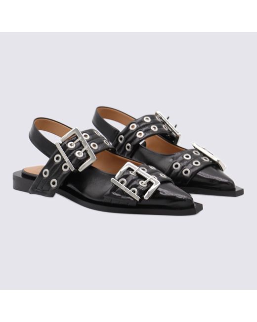 Platino Bretagna Scarpe Basse Donna - Ballerine In Sintetico Nero - Taglia 39