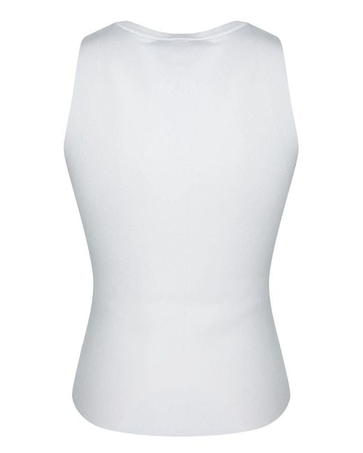 DIESEL White Oval-D Top