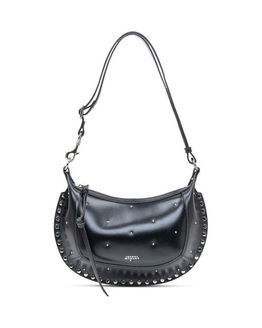 Isabel Marant Gray Oskan Moon-Gd Bag