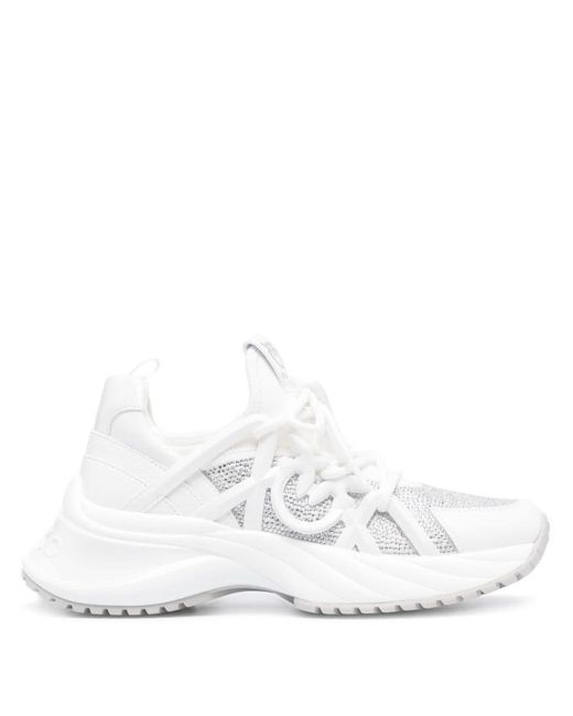 Pinko White 'ariel' Sneakers