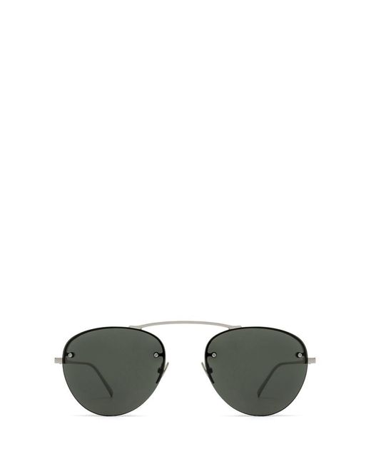 Saint Laurent Metallic Sunglasses for men