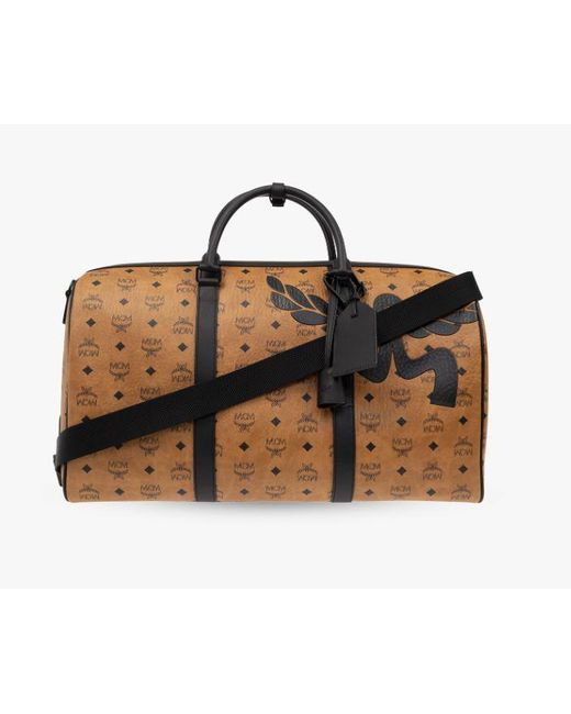 MCM Brown "ottomar" Travel - Shoulder Bag