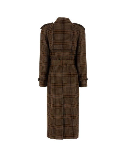 Saint Laurent Brown Trench