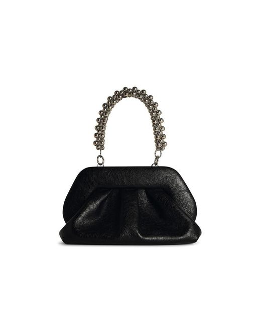 THEMOIRÈ Black 'Tia' Vegan Leather Bag