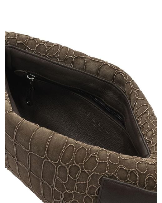 Brunello Cucinelli Brown "Essence" Clutch