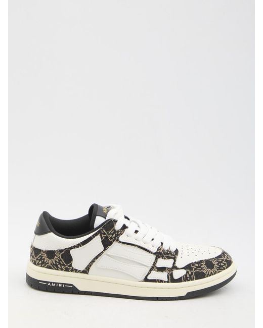 Amiri White Skel-top Low Sneakers for men