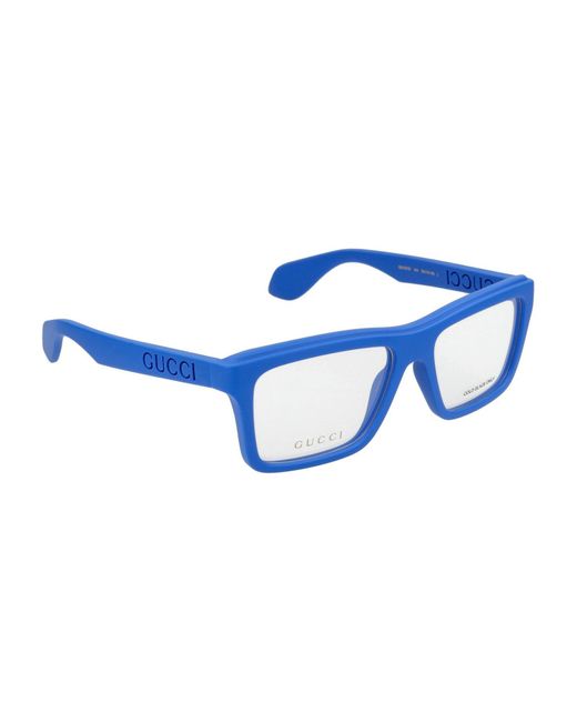 Gucci Blue Eyeglasses for men