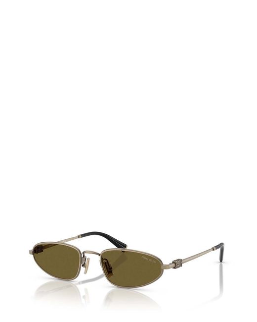 Miu Miu Green Sunglasses