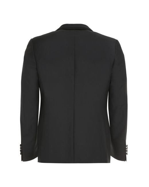Canali Black Two-piece Wool Suit for men