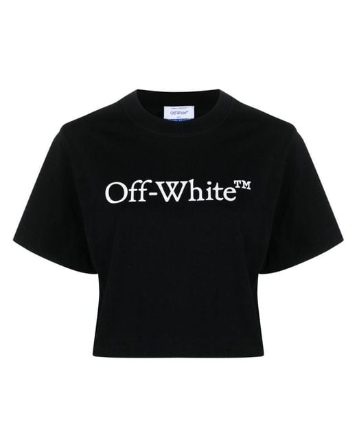 Off-White c/o Virgil Abloh Black T-Shirts And Polos