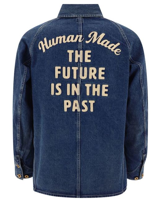 Human Made Blue "Coverall" Denim Jacket for men