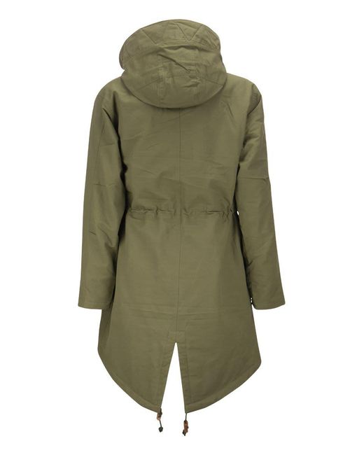 north face fishtail parka